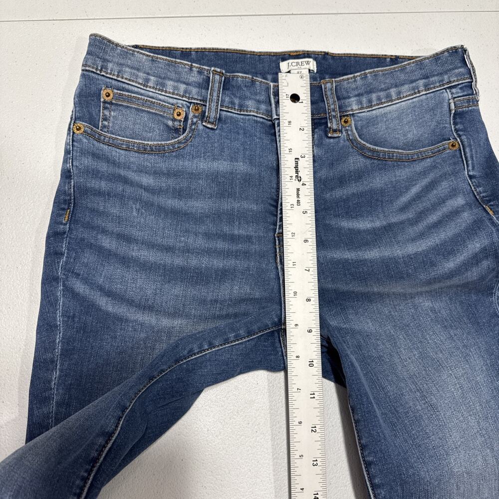 J.Crew Jeans Womens Size 27 Blue Skinny Stretch Denim Pants Casual - Picture 8 of 10